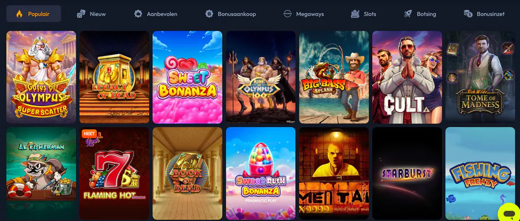 spinhub casino spellen